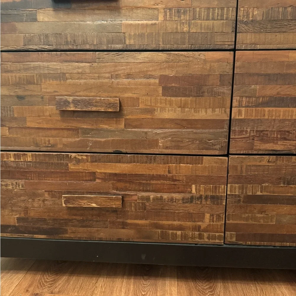 Environment Furniture Santomer Dresser Sideboard + wall decor